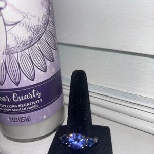 Elegant Blue Stone Ring